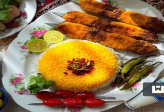 طرز تهیه کباب تابه ای دو رنگ