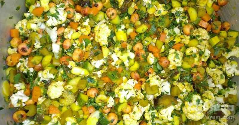 طرز تهیه ترشی هفت بیجار