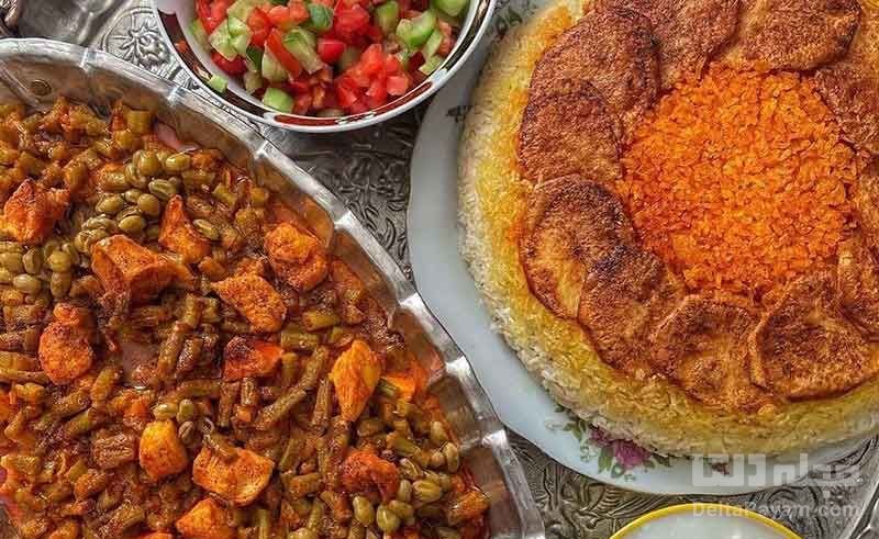 خورش لوبیا سبز