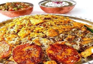 طرز تهیه لوبیا پلو