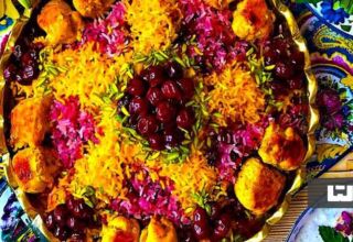 طرز تهیه آلبالو پلو رستورانی