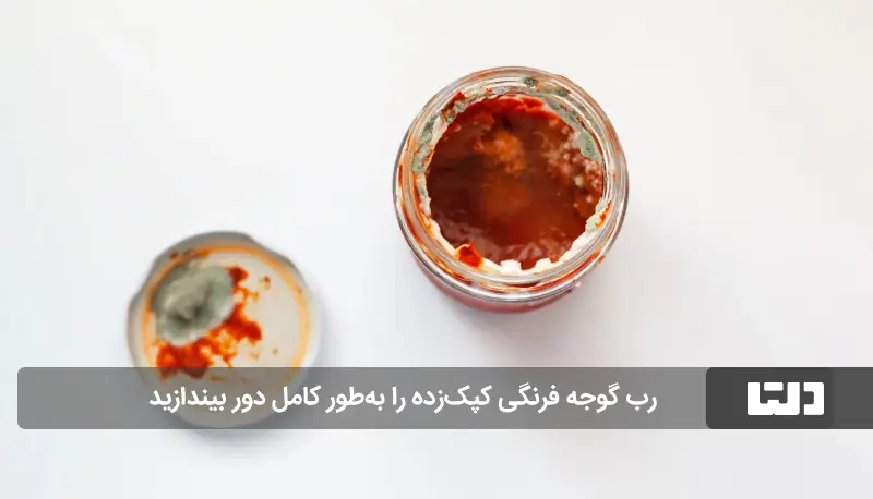 فاسد شدن رب گوجه فرنگی