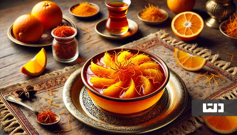 طرز تهیه ماقوت پرتقالی