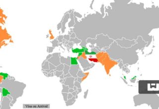 کشورهای بدون ویزا برای ایرانیان